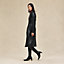 Long leather coat, View: Worn, worn, view 2 of 7
