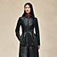 Long leather coat, View: Worn, worn, view 4 of 7