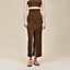 Long skirt with slit, View: Worn, worn, view 2 of 6