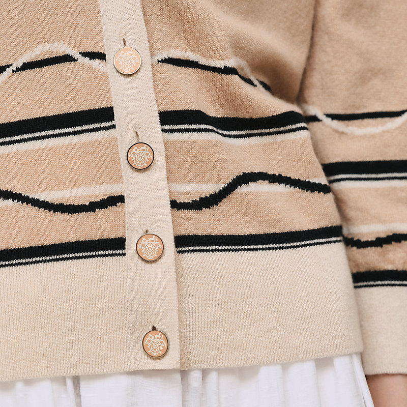 Long-sleeve cardigan | Hermès USA