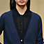 Long-sleeve cardigan, View: Worn, worn, view 5 of 7