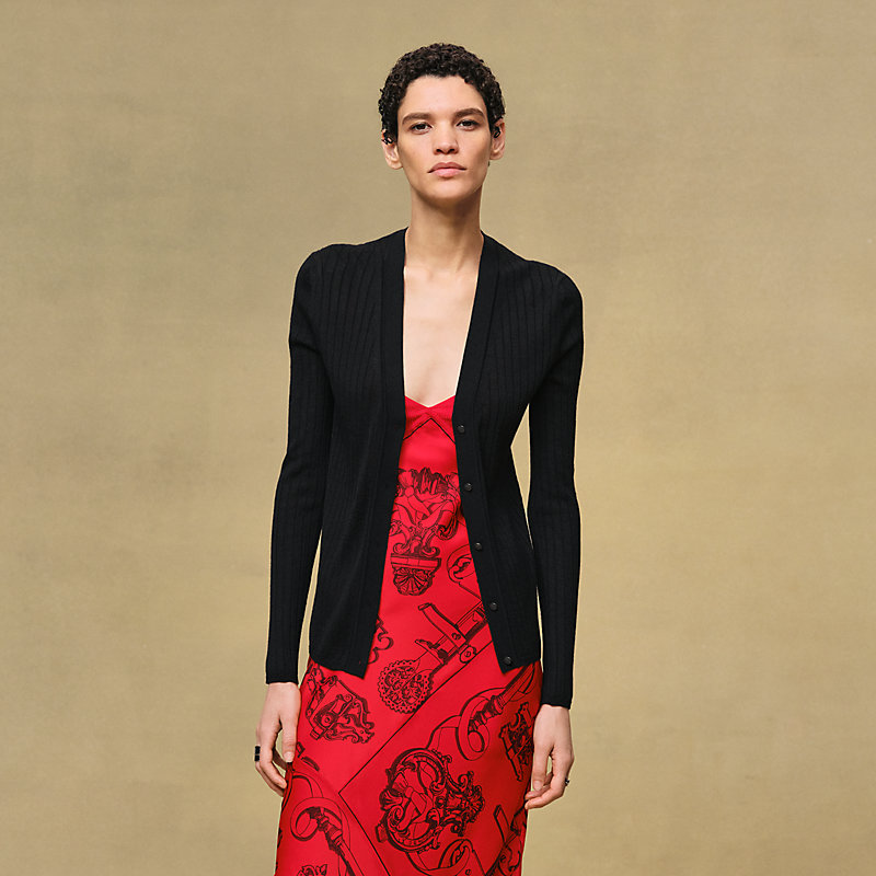 Long-sleeve cardigan