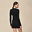 Long-sleeve cardigan with ruffled details, View: Worn, worn, view 3 of 5