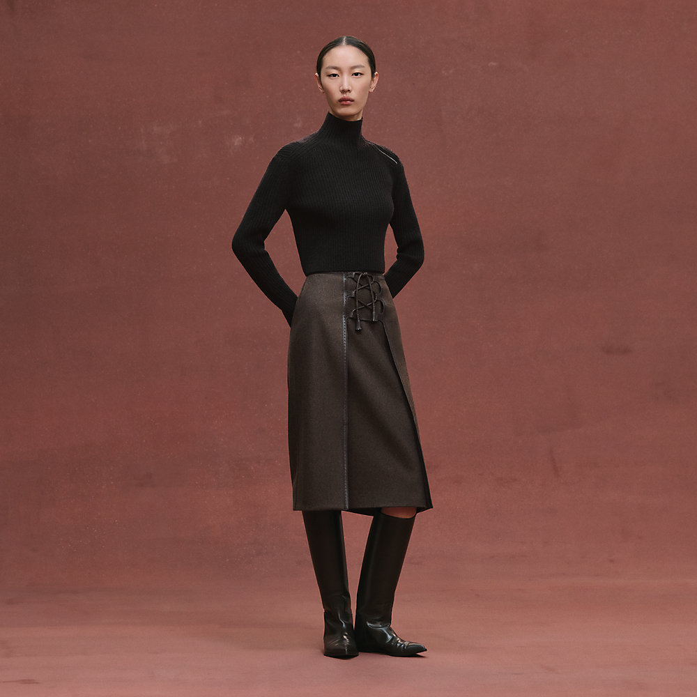 HERMES 25S LONG-SLEEVE KNIT SWEATER 273