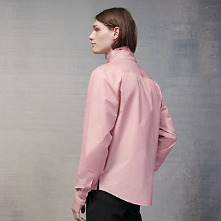 Long-sleeve t-shirt with twisted collar | Hermès Malaysia