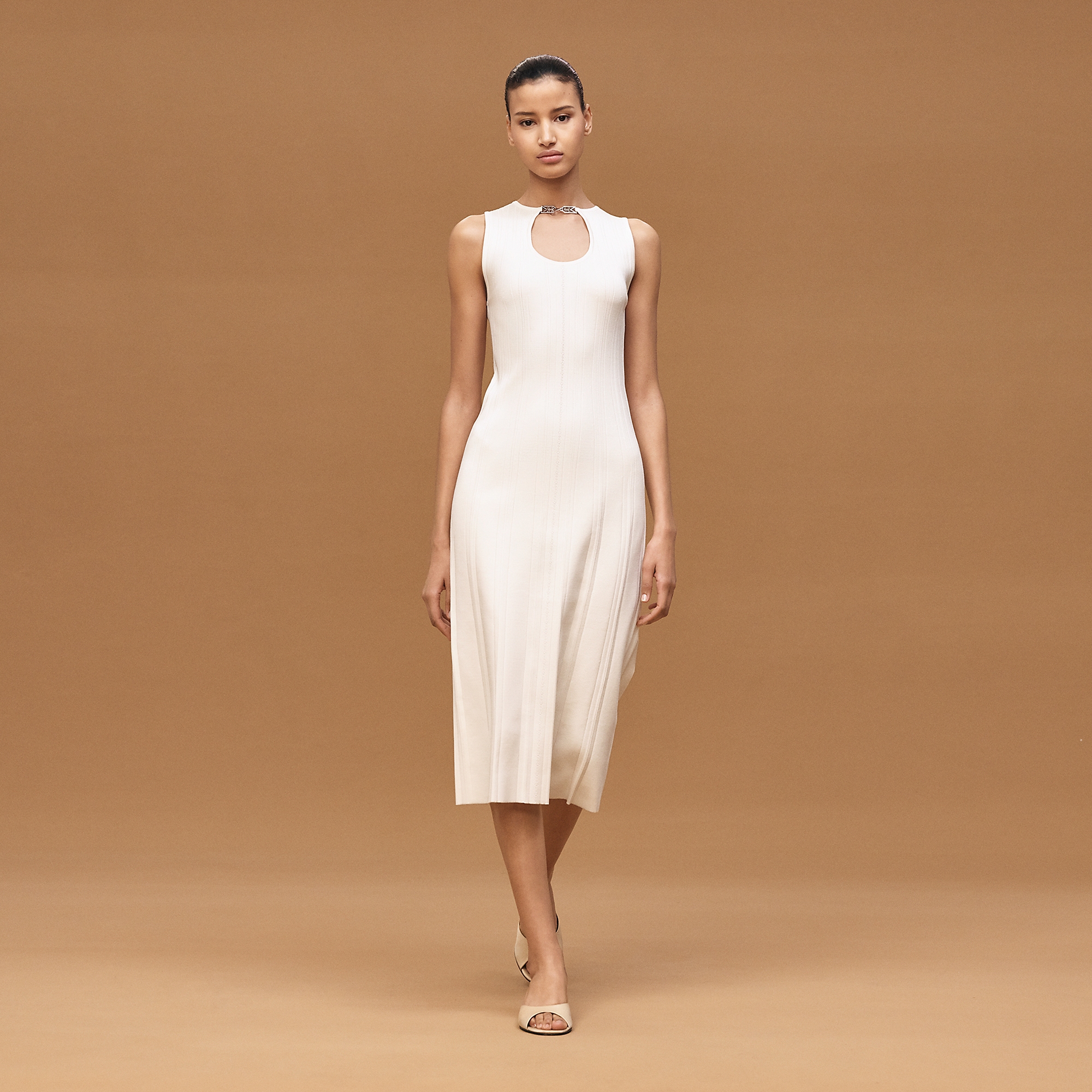 Hermès Long sleeveless dress