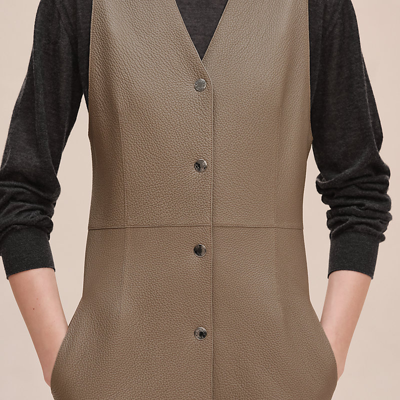 Long vest | Hermès Macau SAR Long vest | Hermès Macau SAR