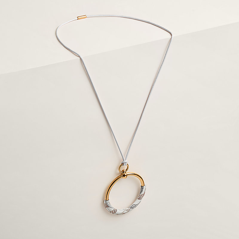 hermes loop necklace