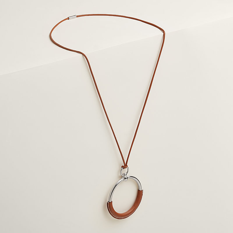 hermes loop necklace