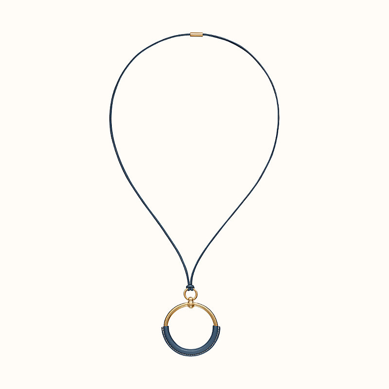 hermes loop necklace