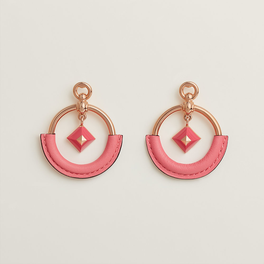 Loop Medor earrings, small model | Hermès Saudi Arabia