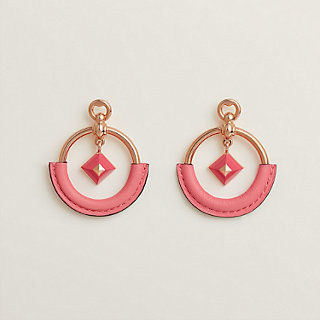 【HERMES】Loop Medor earrings, small model HERMES HERMÈS LOOP MEDOR EARRINGS SMALL MODEL SIZE PM