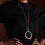View: Worn, Loop pendant