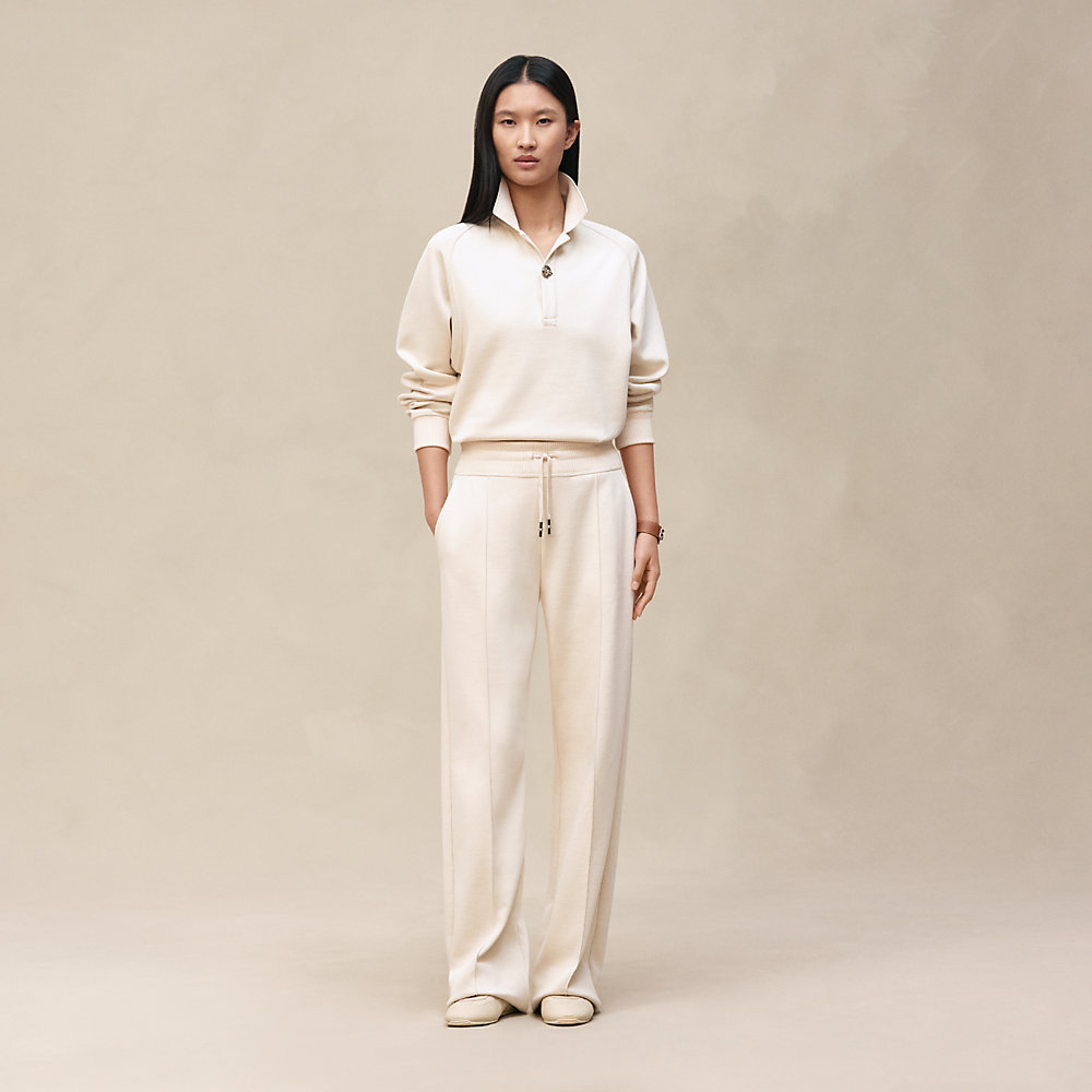 エルメス　マルジェラ　XL クリーム　カットソー Loose fit pants | Hermès USA
