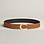 Luck belt buckle & Reversible leather strap 38&nbsp;mm, View: , view 2 of 3