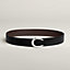 Luck belt buckle & Reversible leather strap 38&nbsp;mm, View: , view 1 of 3