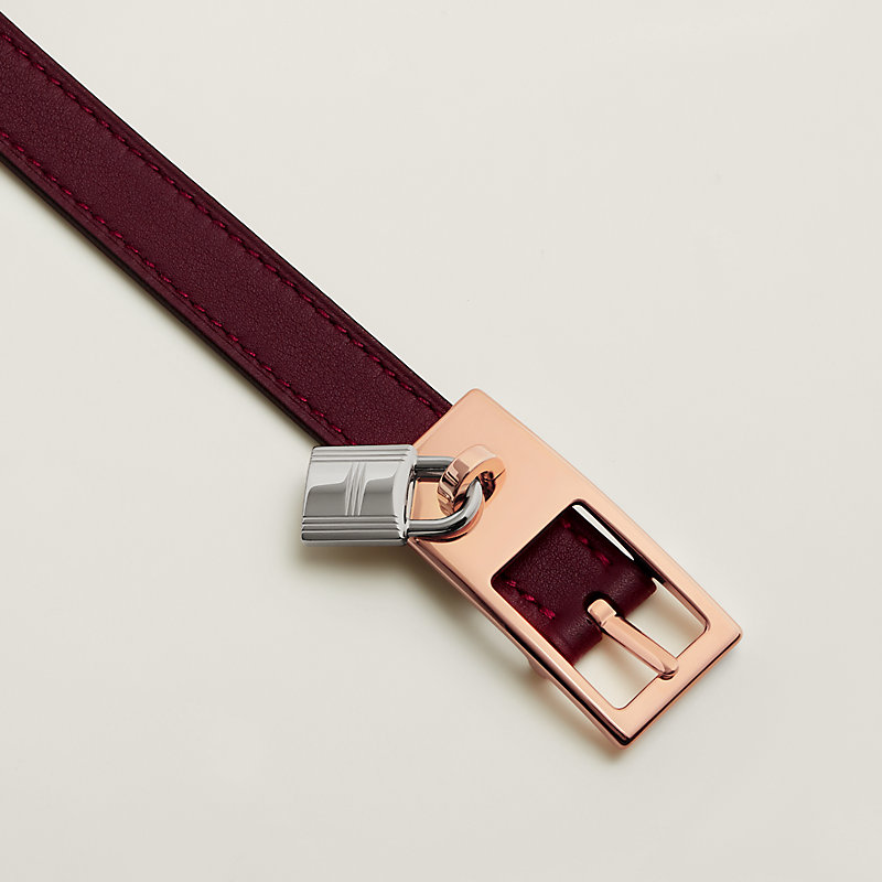 Lucky Duo 15 reversible belt - Red | Hermès USA