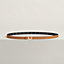 Lucky Jockette belt buckle & Hermès sur Mer reversible leather strap 13&nbsp;mm, View: , view 2 of 3