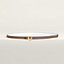 Lucky Jockette belt buckle & Reversible leather strap 13&nbsp;mm, View: , view 1 of 3