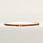 Lucky Jockette belt buckle & Reversible leather strap 13&nbsp;mm, View: , view 1 of 3
