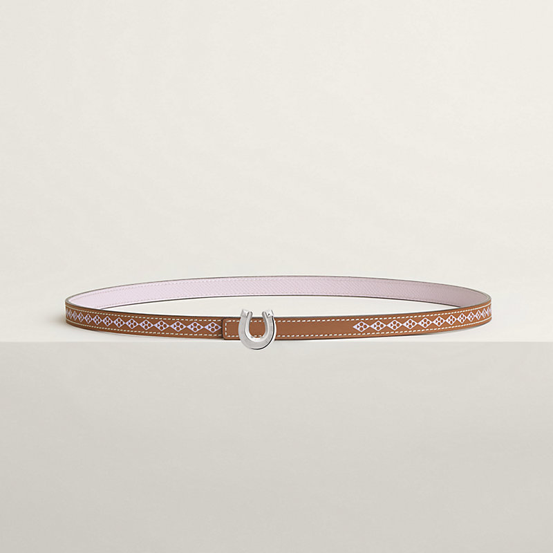BELTRAMI エナメルレザーバッグ リュック \"Watch Buckle\" Ruban belt buckle & Reversible leather strap 13 mm | Hermès USA