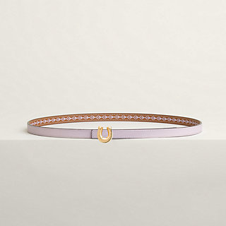 Lucky Jockette belt buckle & Trefle leather strap 13 mm