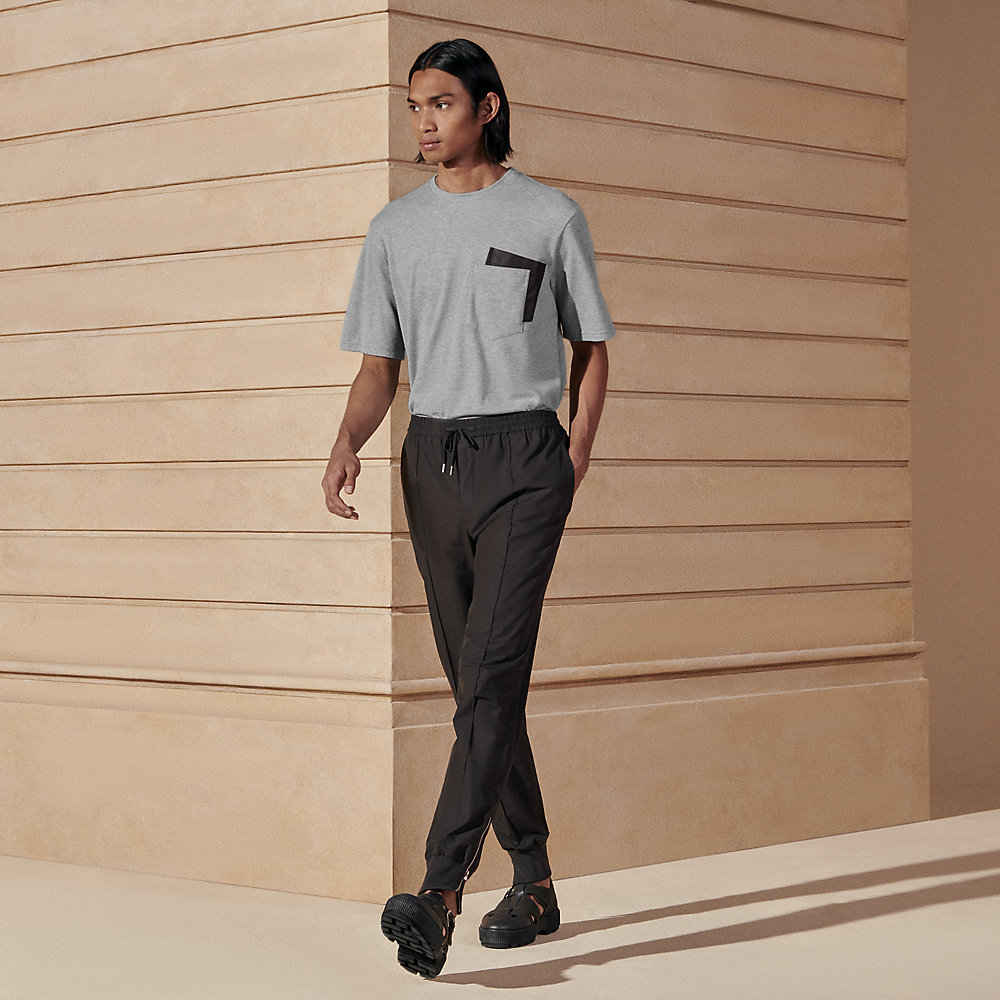 Luxembourg jogging pants - Black - 48 | Hermès Malaysia
