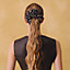 Magnolia Grand Tralala scrunchie, View: Worn, worn, view 1 of 2