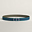 Maillon Attele belt buckle & Contrast reversible leather strap 32&nbsp;mm, View: , view 1 of 3