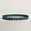 Maillon Attele belt buckle & Contrast reversible leather strap 32&nbsp;mm, View: , view 2 of 3