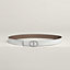 Maillon Bubble belt buckle & Reversible leather strap 24 mm, view 2 of 3