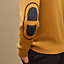 "Maillon Chaine d'Ancre" zipped cashmere jacket, View: Worn, worn, view 2 of 6