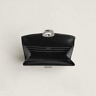 Maillon Compact wallet - Orange | Hermès USA