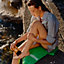 Maillon des Sables beach brush, View: Worn, worn, view 2 of 3