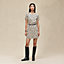 "Maillon Equestre" flared dress, View: Worn, worn, view 1 of 3