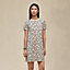 "Maillon Equestre" flared dress, View: Worn, worn, view 2 of 3