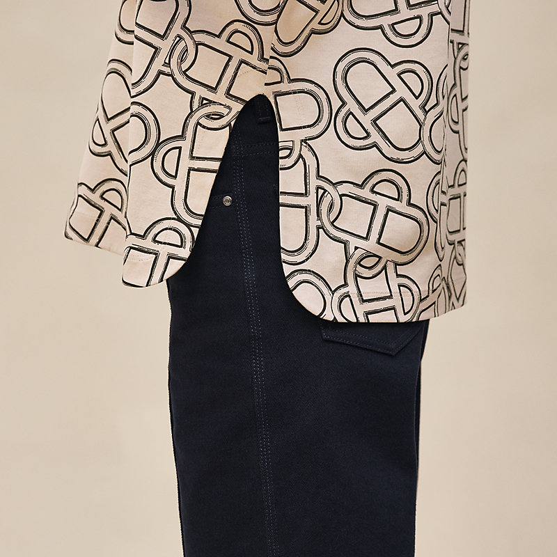 "Maillon Equestre" maxi t-shirt