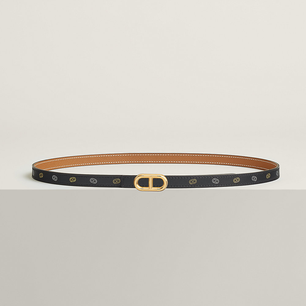 Maillon H belt buckle & Hermès sur Mer reversible leather
