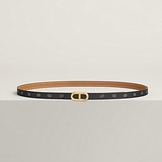 おしゃれ♪上品＊【HERMES】リバーシブルベルト Maillon H 13mm ベルトバックル 《マイH》 & リバーシブルベルト 《エルメス