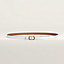 Maillon H Tresse belt buckle & Reversible leather strap 13&nbsp;mm, View: , view 2 of 3