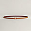 Maillon H Tresse belt buckle & Reversible leather strap 13&nbsp;mm, View: , view 2 of 3