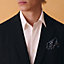 Maillon Nageur pocket square 45, View: Worn, worn, view 4 of 4