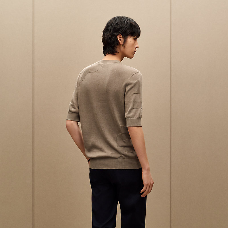 "Maillon puzzle" crewneck sweater