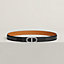 Maillon Torsade belt buckle & Leather strap 24&nbsp;mm, View: , view 1 of 2