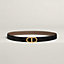 Maillon Torsade belt buckle & Reversible leather strap 24&nbsp;mm, View: , view 1 of 3