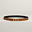 Maillon Torsade belt buckle & Reversible leather strap 24&nbsp;mm, View: , view 2 of 3