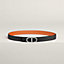 Maillon Torsade belt buckle & Reversible leather strap 24&nbsp;mm, View: , view 1 of 3