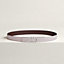 Maillon Torsade belt buckle & Reversible leather strap 24 mm, view 2 of 3