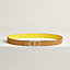 Maillon Torsade belt buckle & Reversible leather strap 24 mm, view 1 of 3