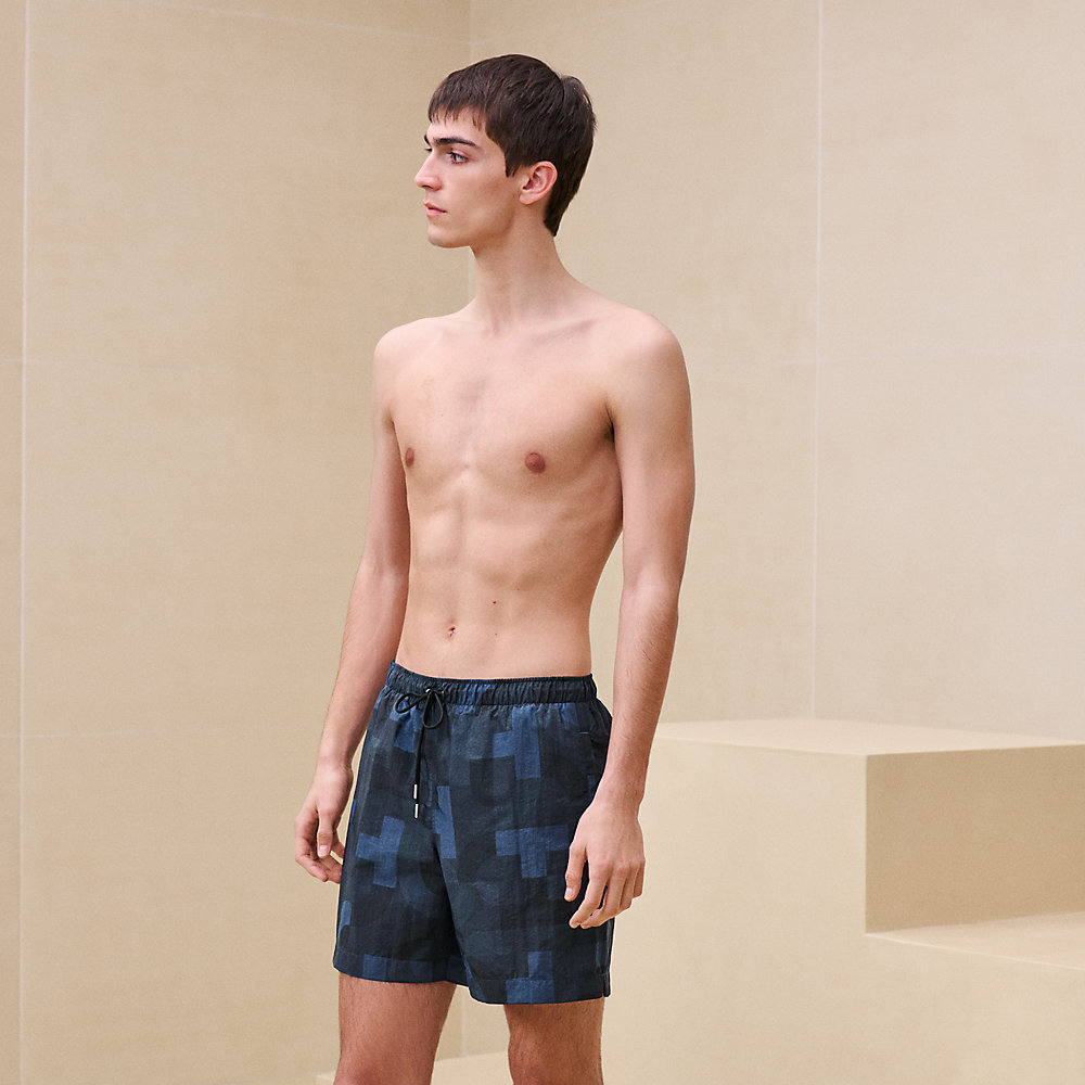 "Maillons Puzzle" swim trunks Hermès Belgium